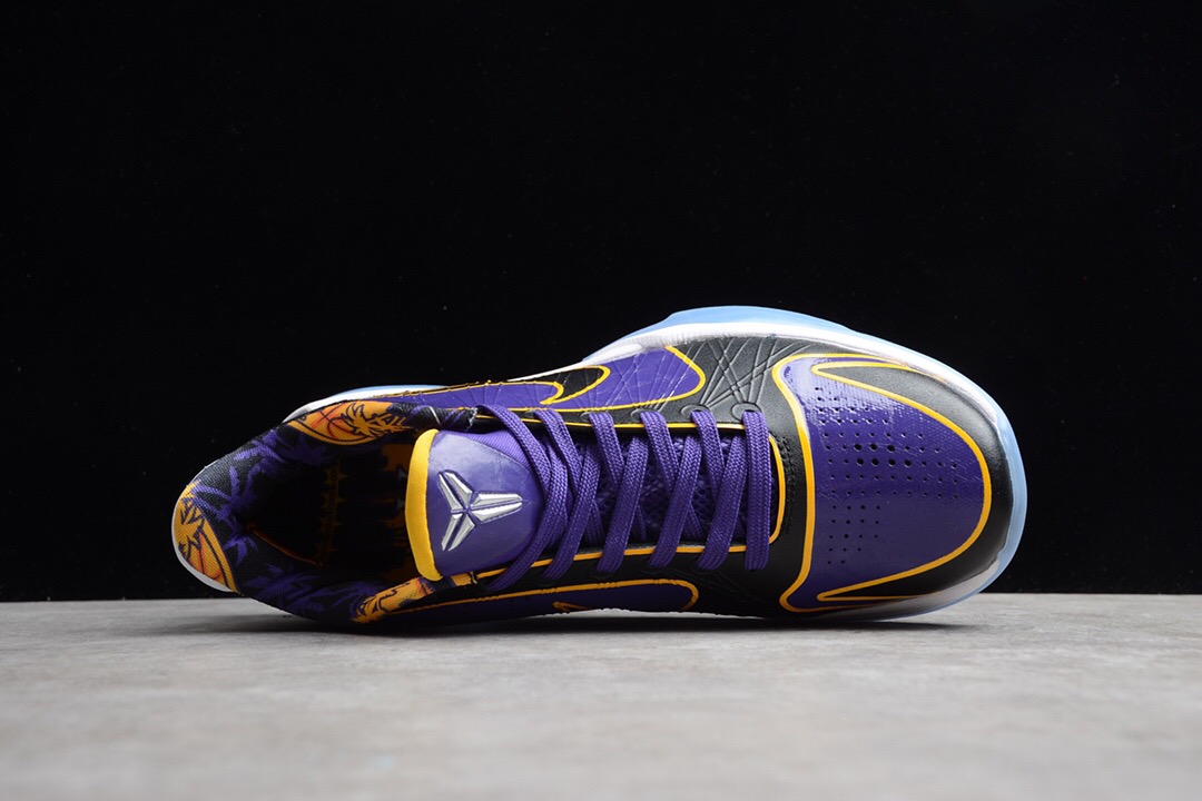 科比nike kobe 5 lakers protro 湖人紫金篮球鞋