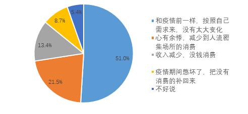 疫情后我国服务消费的发展趋势及促进消费回补的政策建议基于3101份