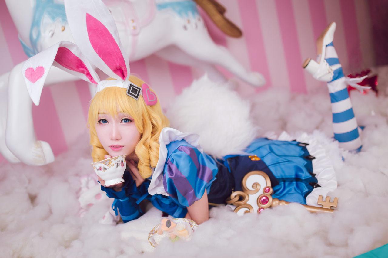 王者荣耀 妲己 cosplay_爱丽丝