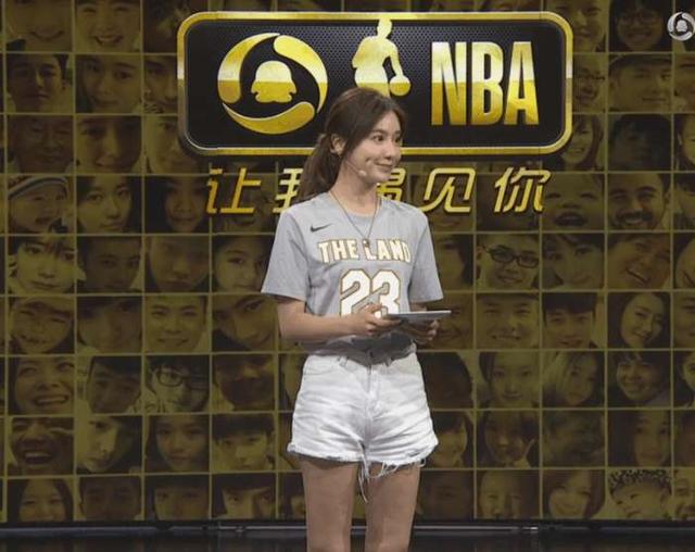 腾讯体育nba最美女主播美娜