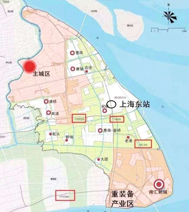 两港快线(南汇支线), 铁路东西联络线等线路,此外上海东站还将上海