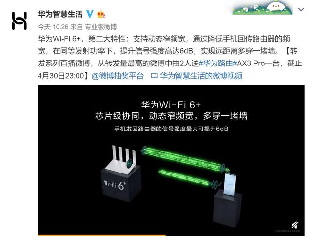 华为新品发布，全球首款WiFi6+路由，用它打游戏