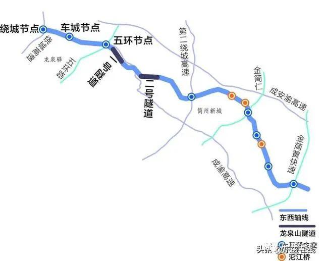 东西轴线(龙泉驿东安段)狮子立交节点改造启动!