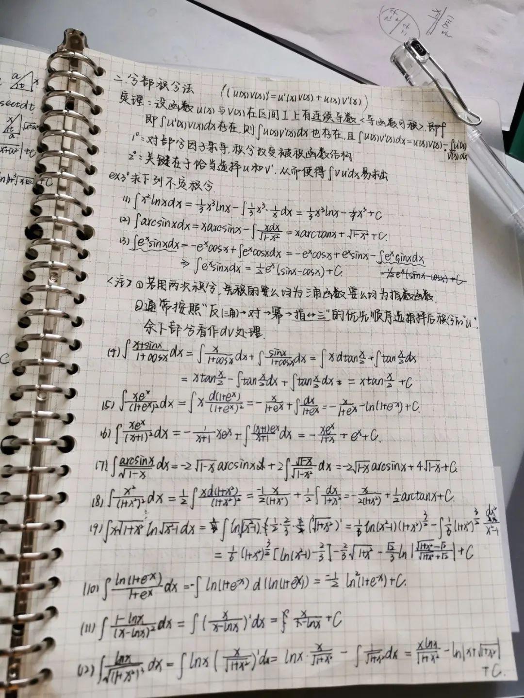 【"疫"起学习】晒笔记,展学风——优秀笔记投票