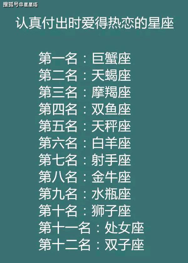 十二星座喜欢的情人类型 恋爱慢结婚快的星座 十二星座几岁开始变得