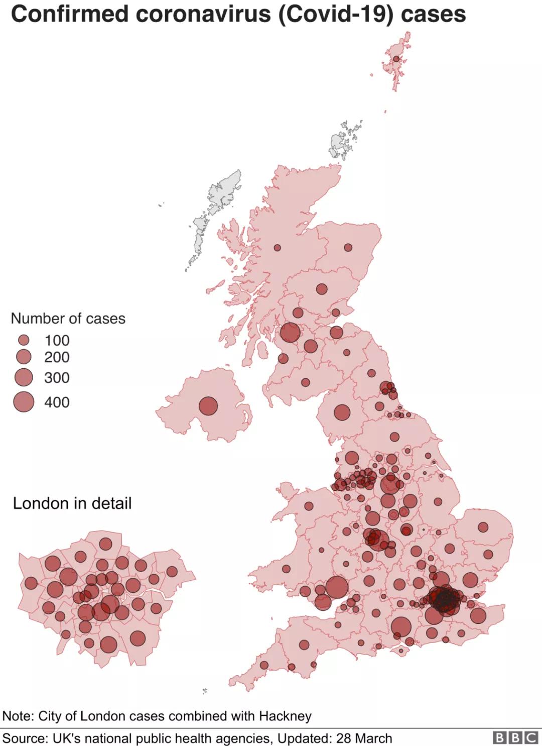 英国最新疫情分布数据和官方政策汇总