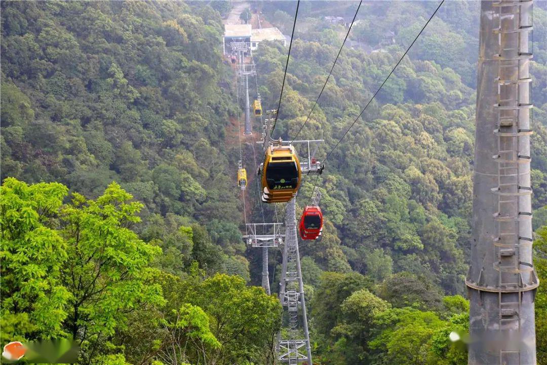 快看钦州4a景区五皇山观光缆车正式开放价格表出炉