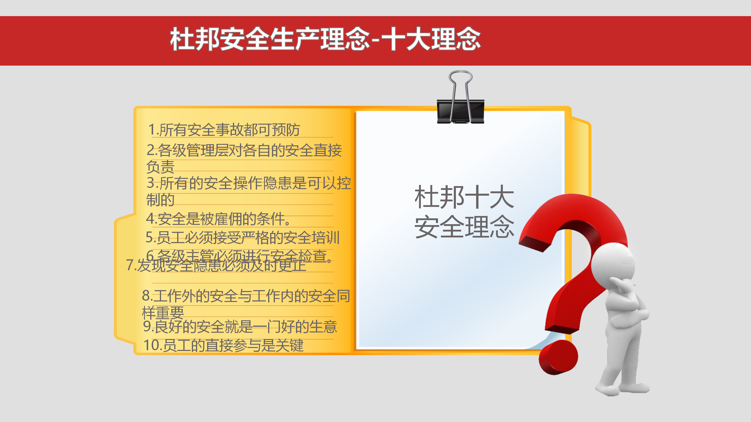 杜邦安全理念海恩法则专题学习培训