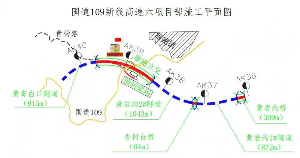 门头沟国道109新线高速最新进展做好拆迁工作加快进场施工