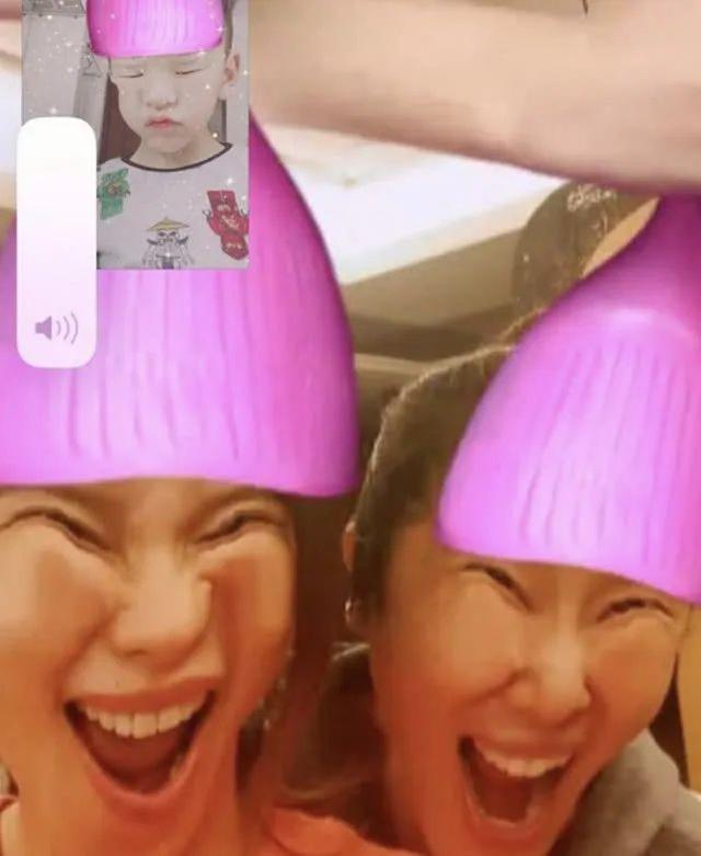 林心如与徐若瑄同框玩脸部特效，大美女突然变