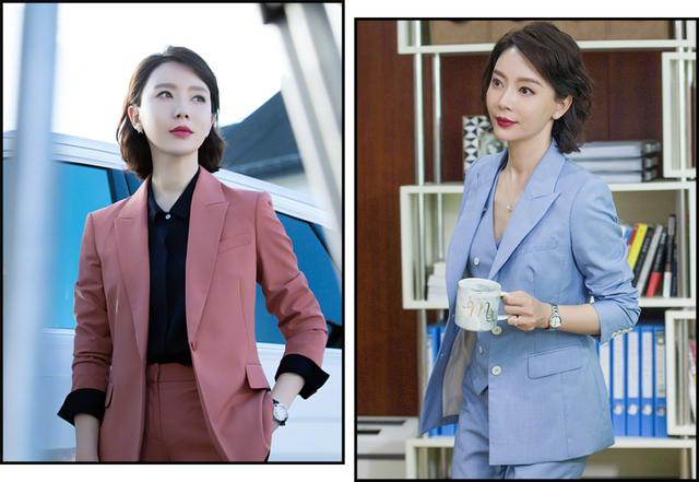如何打造职场穿搭?学学这几位女主的时髦look,干练又气质