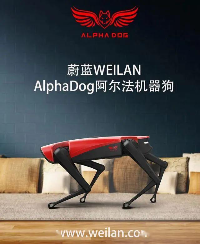 全球行走速度最快的量产机器狗深度解析蔚蓝阿尔法机器狗alphadog