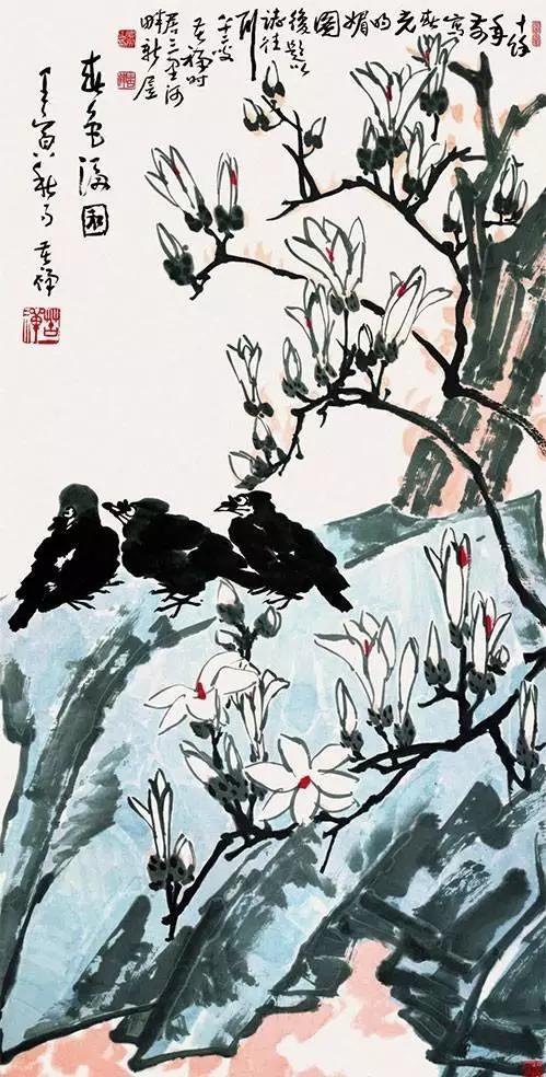 李苦禅——先有人格 才有画格『李可染花鸟画欣赏』