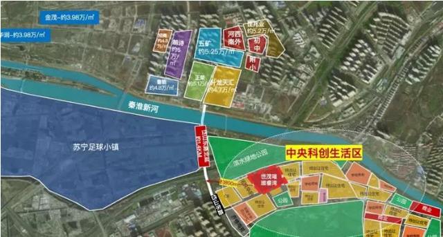 投资120亿的南京国际足球小镇终于亮相,"两桥"板块加速崛起!