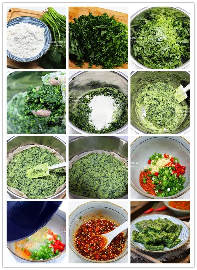 原创菠菜的10种吃法，蒸、炒、凉拌、主食都有，变着花样做顿顿光盘