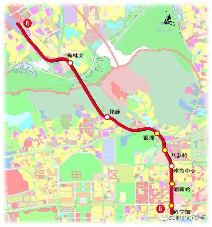 定了6号线10号线8月通车今年深圳一共将通7条地铁