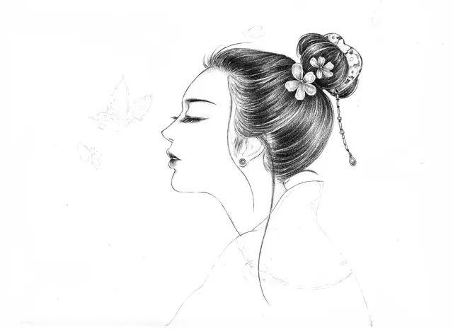 【古风美女手绘教程】梦蝶古风美女,超详细教程,手把手教你画!