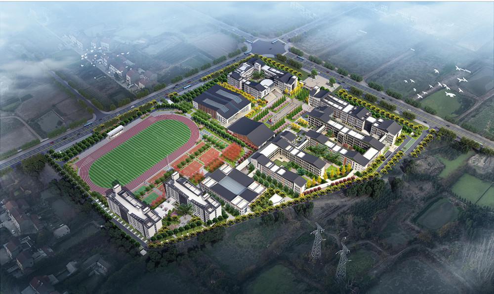 荆州北门中学新校区进入批前公示将于2021年8月交付