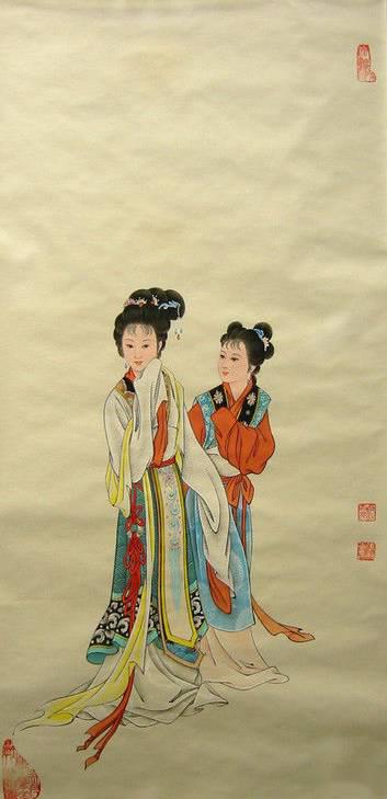 吴良柱《仕女系列!