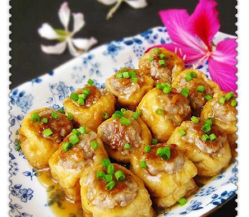 怎么做出好吃的油豆腐酿肉 aa790b8490b74a1081dd69473bee7eff.jpeg