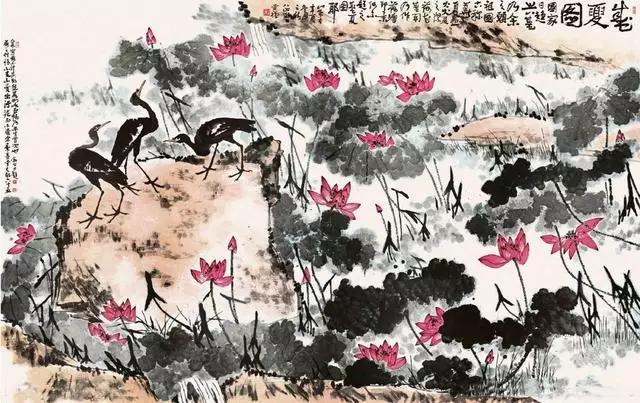 李苦禅——先有人格才有画格『李可染花鸟画欣赏』_搜狐网