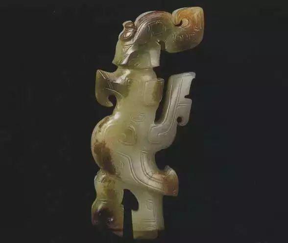 玉马 高5.0cm 长7.7cm 1993年曲沃县北赵村晋侯墓地63号墓出土.