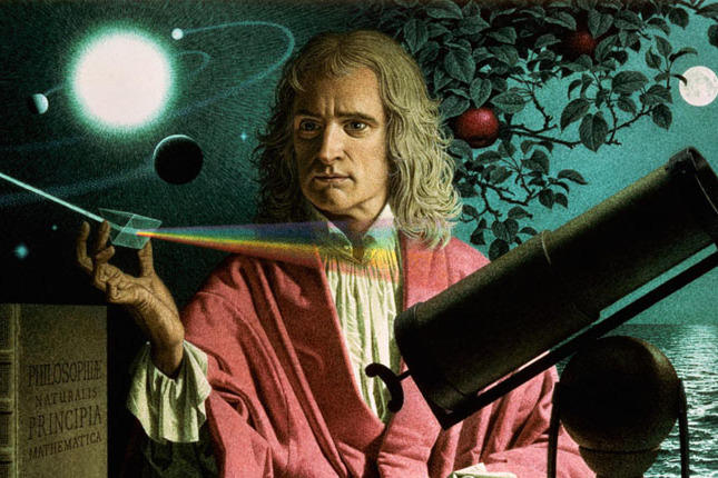 历史上的今天   "近代物理学之父"牛顿逝世