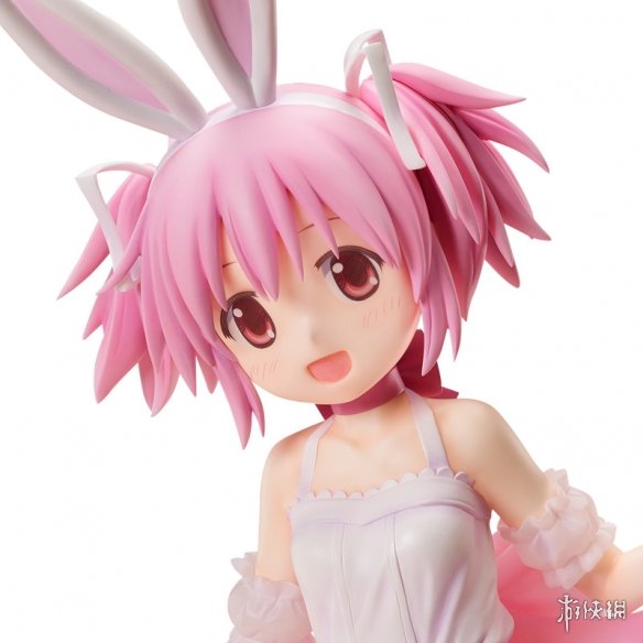 《魔法少女小圆》剧场版鹿目圆手办赏 粉色兔耳激萌!