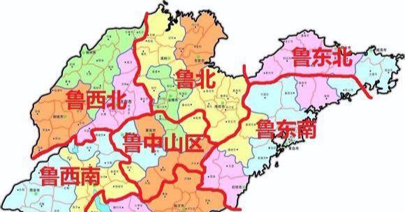 鲁南地区主要是临沂和枣庄,济宁的一小部分.