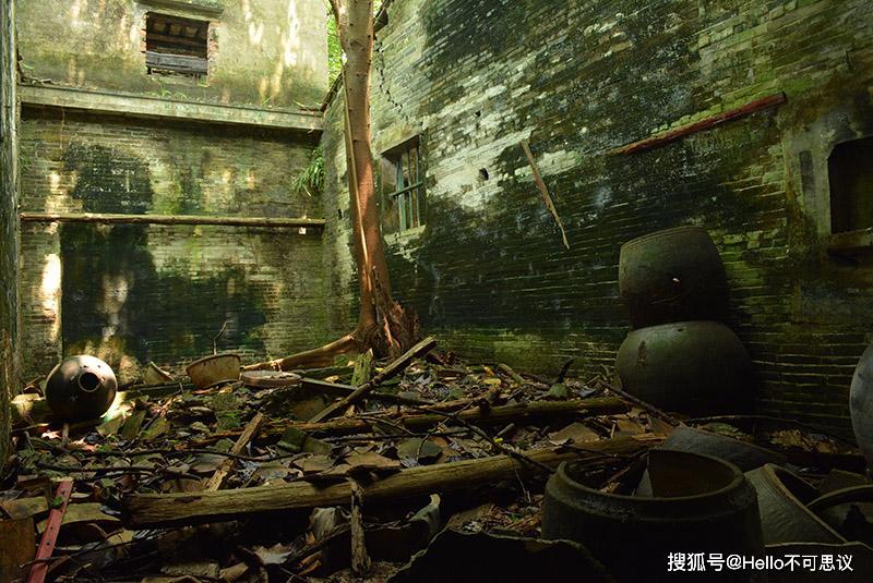最恐怖的无人村荒废20年不见天日曾经的欢声笑语如今荒无人烟