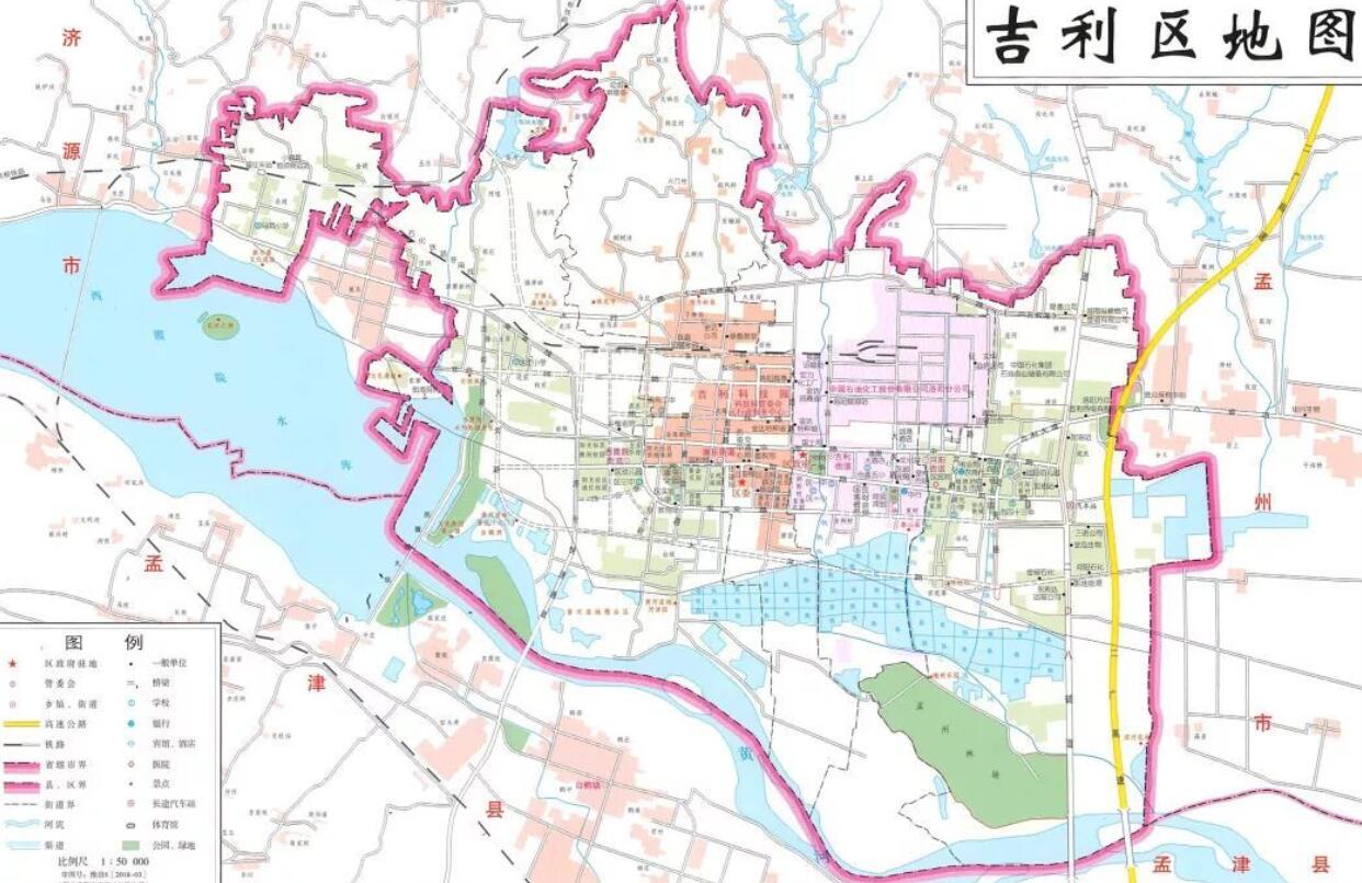 河南省的副中心城市,洛阳市吉利区,为何是黄河北的飞地?