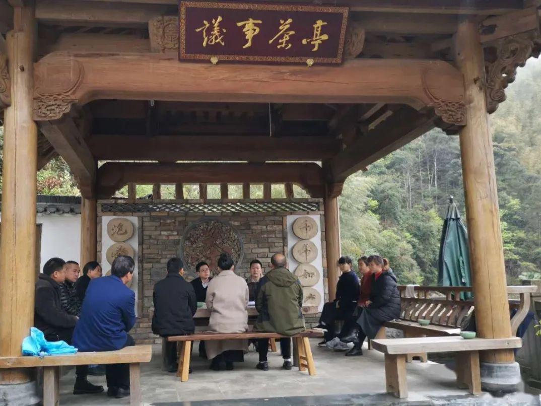 开年话治理开局画两龙丨齐溪镇率先打造出别具一格的议事茶亭