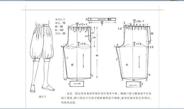 各种裤子制版方法