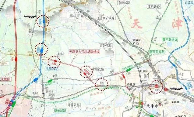 津兴高铁有望2022年开通!永清南站位置曝光,就在这