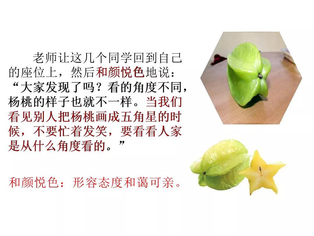 部编版语文二年级下册第13课《画杨桃》 视频 朗读 笔顺 听写 图文