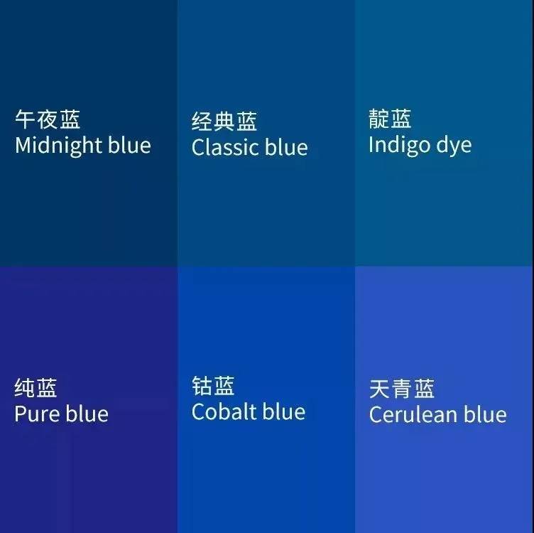 色彩风向标 2020年度流行色,高级又经典!_蓝色