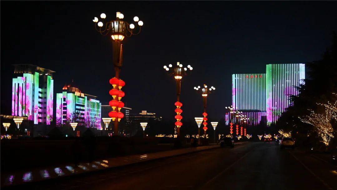 春夜中的绝美城阳,你get到了吗_夜景