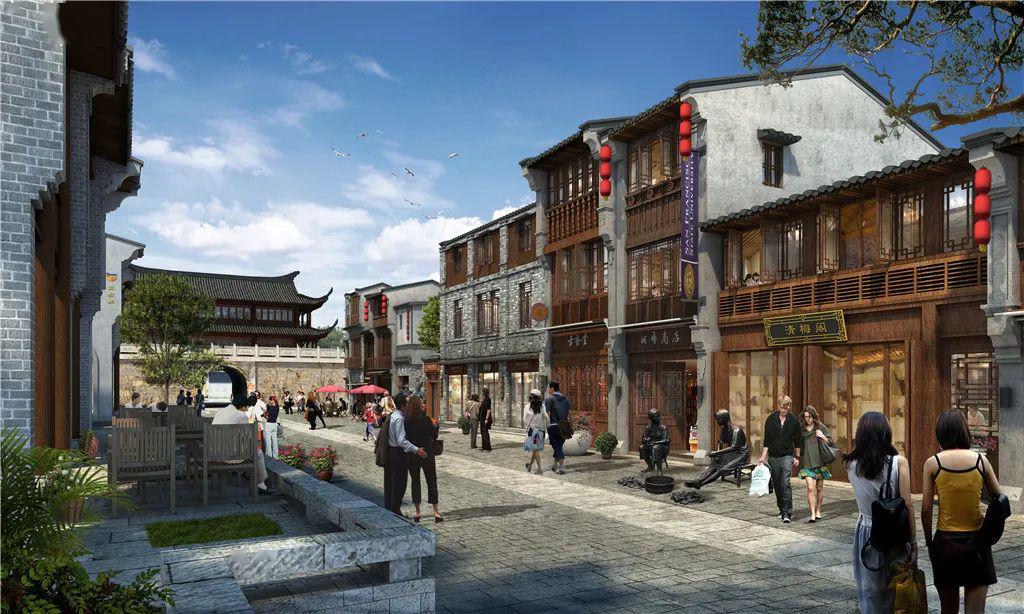 公安路历史街区改造效果图