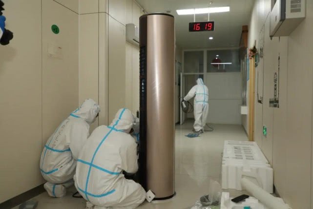 空气换新＋杀毒，山大齐鲁医院换上海信新风空调-家电圈官网