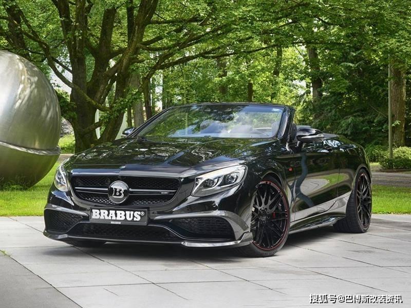 地表最快双门敞篷轿跑:brbaus巴博斯s 850 cabriolet
