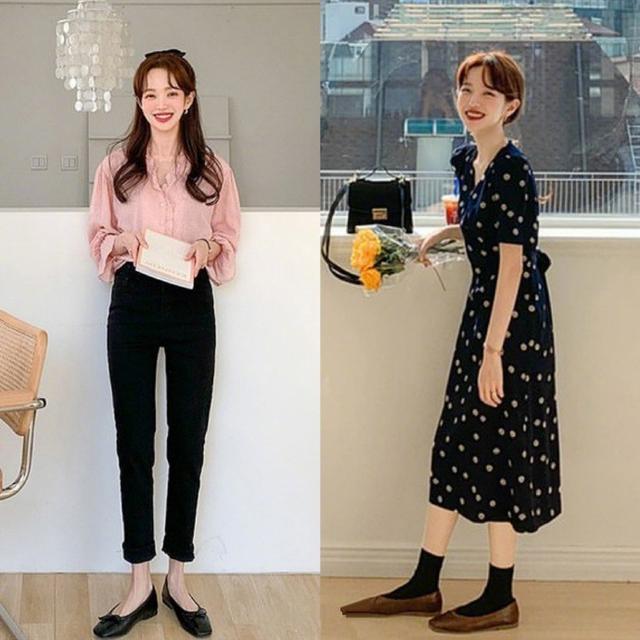 而且穿衣风格就会有很大的变化,从以往的青春少女变成温婉成熟,看看这
