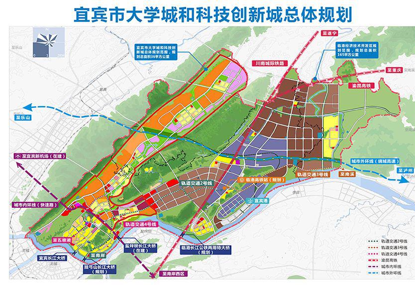 划入"三江新区",宜宾凉姜这些村要发达!详细规划出来了!
