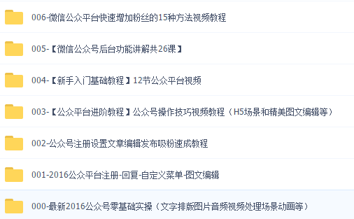 公众号运营收费价格表