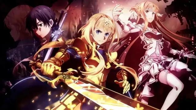 这部动画是tv动画《刀剑神域 alicization》分割播放的最终章,将会
