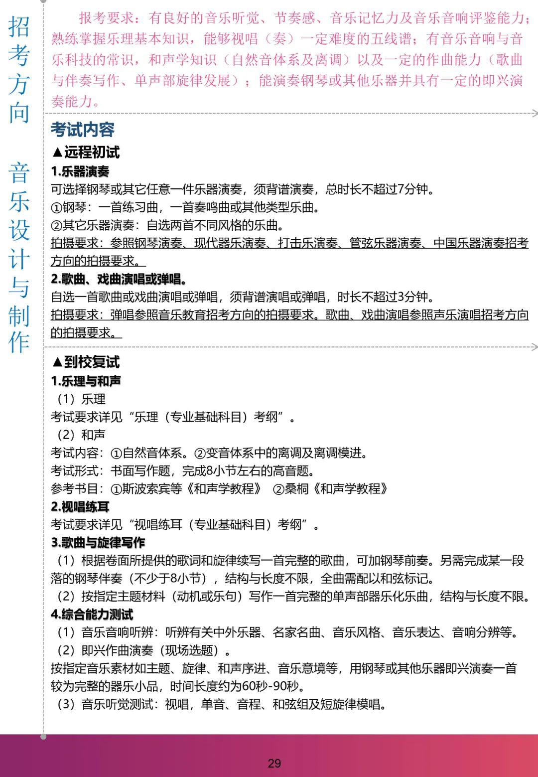 『考试』复试暂定高考后！上海音乐学院2020年本科招生：远程初试