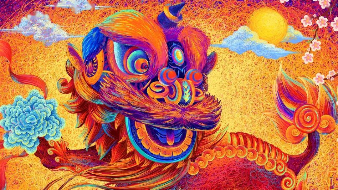 醒狮挂件diy活动回顾醒狮贺新年有潮有味