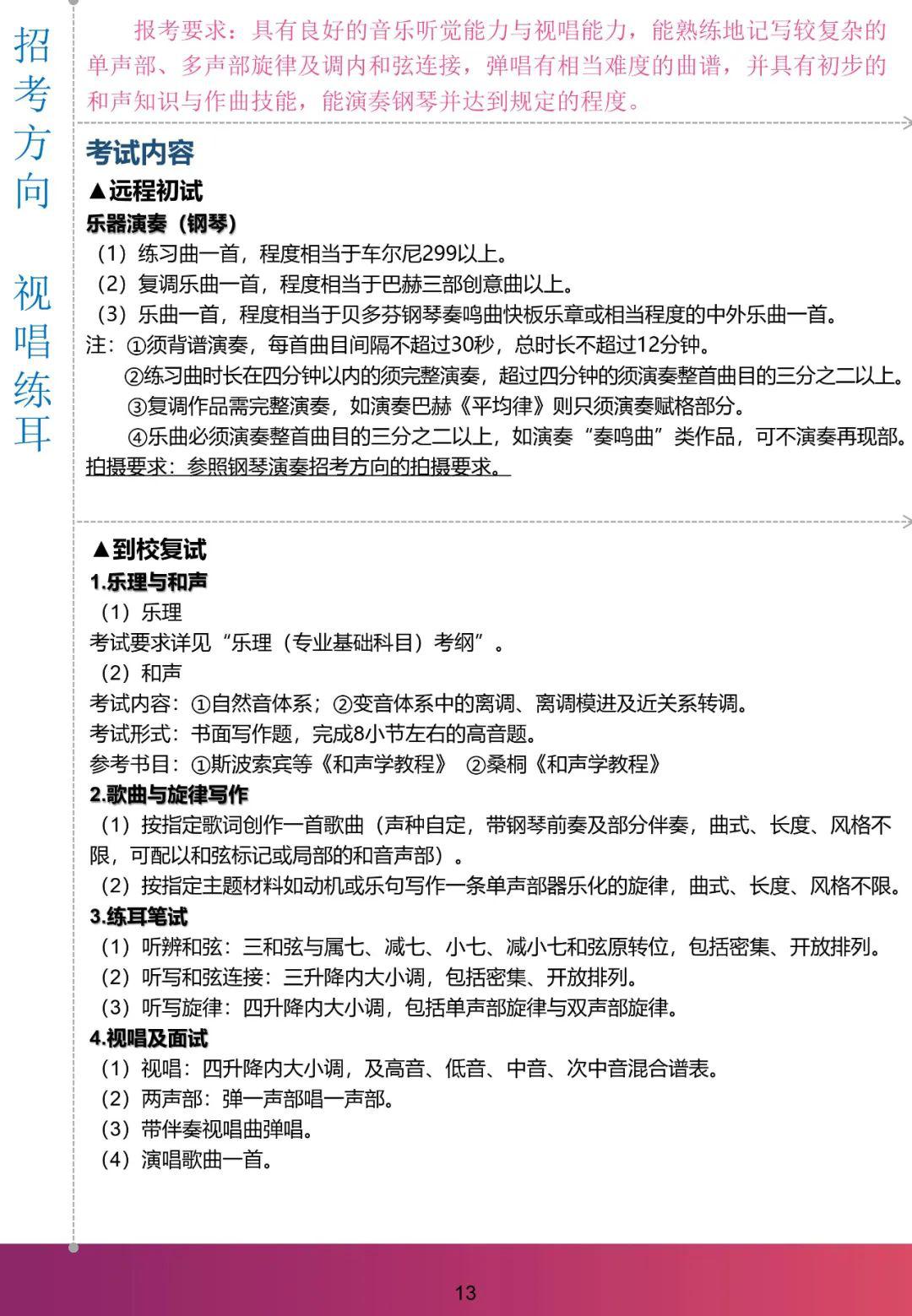 『考试』复试暂定高考后！上海音乐学院2020年本科招生：远程初试