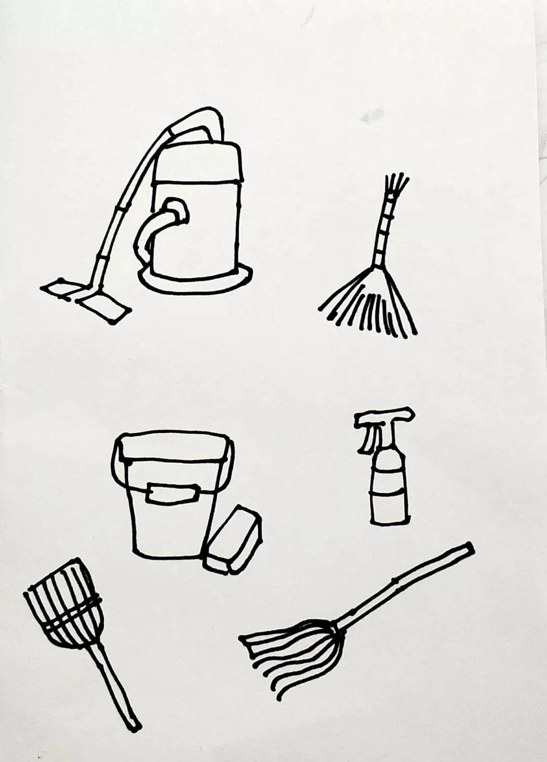 六个清洁工人插画图片素材_ID:142239751-Veer图库