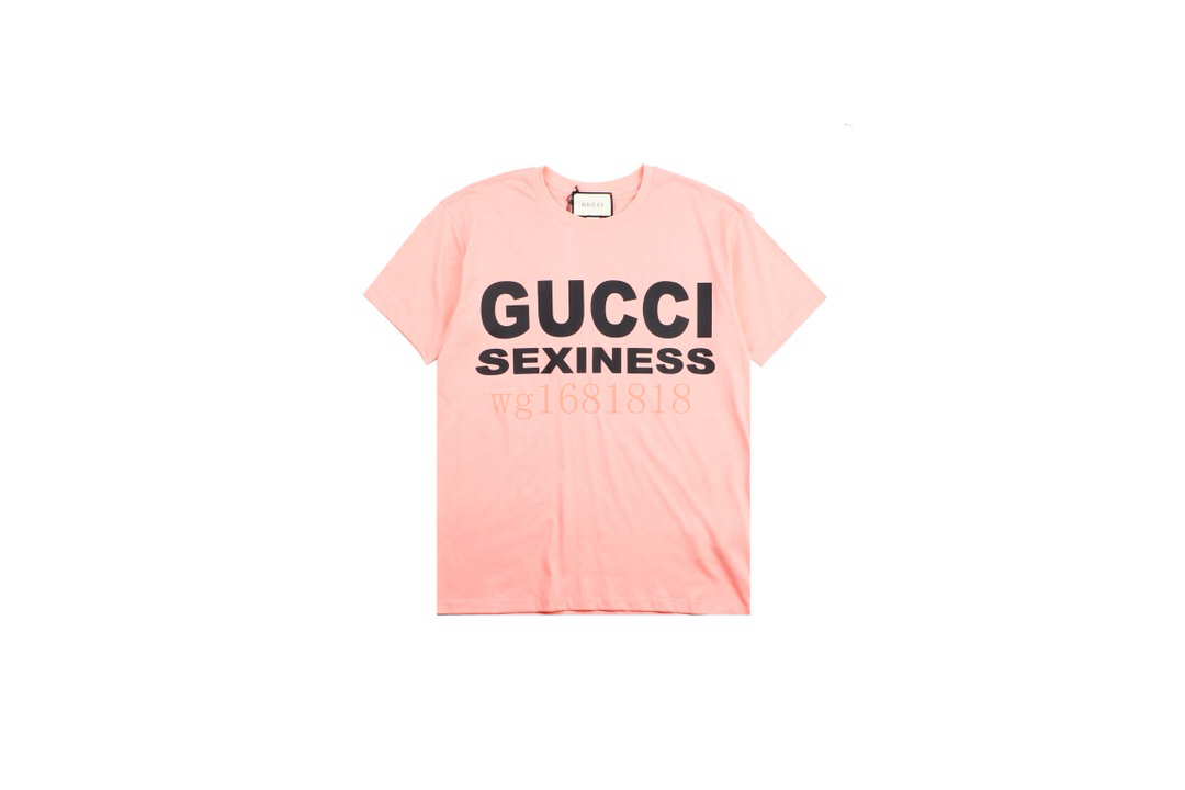 gucci20sssexiness胸前印花短袖