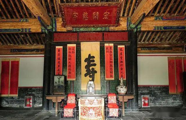 中堂,一处最被尊重的建筑空间,一种被膜拜的精神信仰,成为历代传统中
